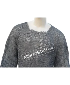 Aluminum Chain Mail for LARP Light Weight Riveted Chest 46